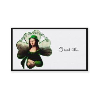 Lucky Mona Lisa St. Patrick's Day