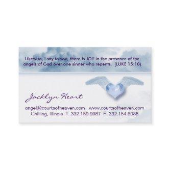 LUK 15:10 Angel Wings Heaven Clouds