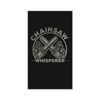 Lumberjack Woodworker Chainsaw Whisperer