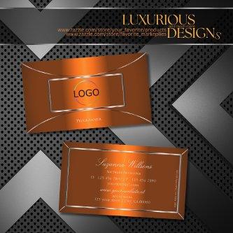Luminous Orange with Silver Decor and Logo Modern