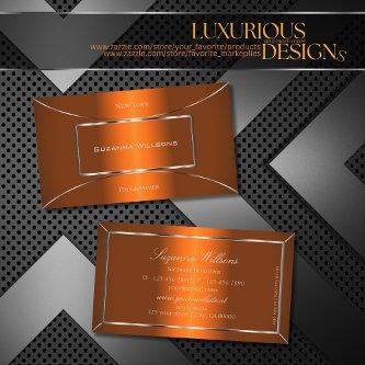 Luminous Orange with Silver Decor Professional
