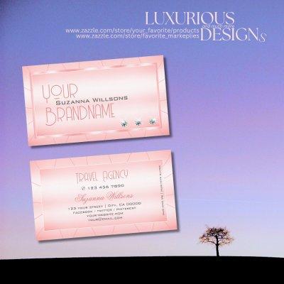 Luminous Pink with Diamonds Glamorous and Stylish