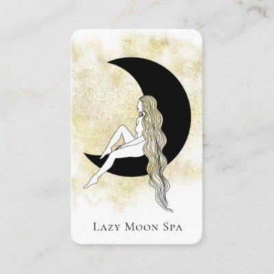 *~* Luna GODDESS Woman on Moon Celestial QR