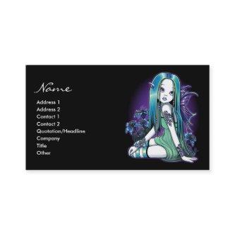 "Luna" Gothic Moon Lilly Fairy Art