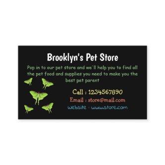 Luna Moth cartoon illustration