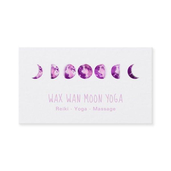 *~* Lunar Wax Wan Full Purple Violet  Moon Phases