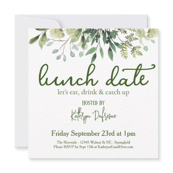 Lunch Date Personalized Invitation