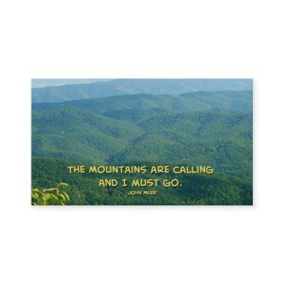 Lush Green Smoky Mtns /Mtns Calling!