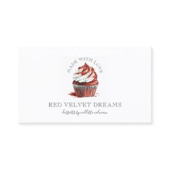 Lush Red Velvet Cupcake Pastry Chef