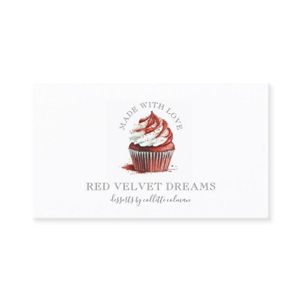 Lush Red Velvet Cupcake Pastry Chef
