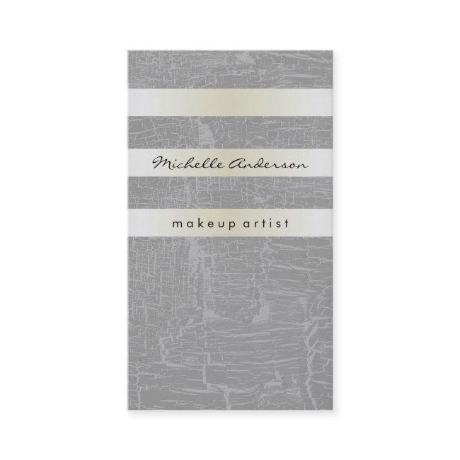 Lux White Gold Stripes with Swank Background