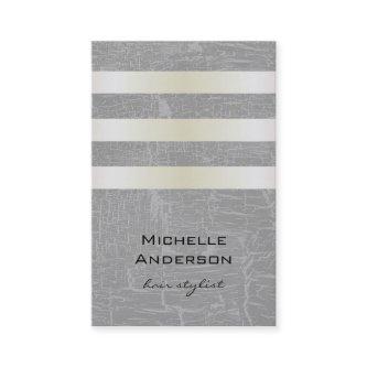 Lux White Gold Stripes with Swank Background