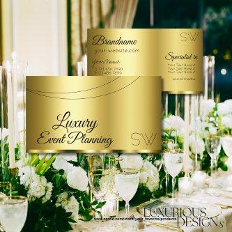 Luxurious Gold Glamorous with Monogram Stylish