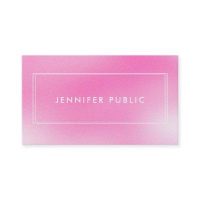 Luxurious Modern Pink Purple Creative Template
