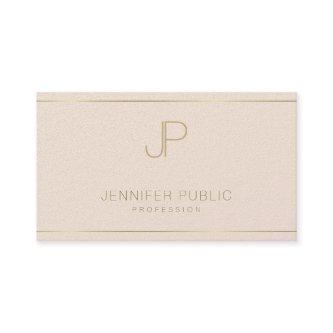 Luxurious Monogram Elegant Modern Elite Template