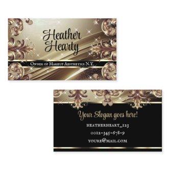 Luxurious Ornate Platinum Ombre Flourish Deluxe