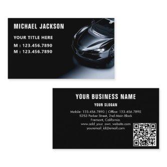Luxury Auto Detailing Car Cleaning Repair QR Code