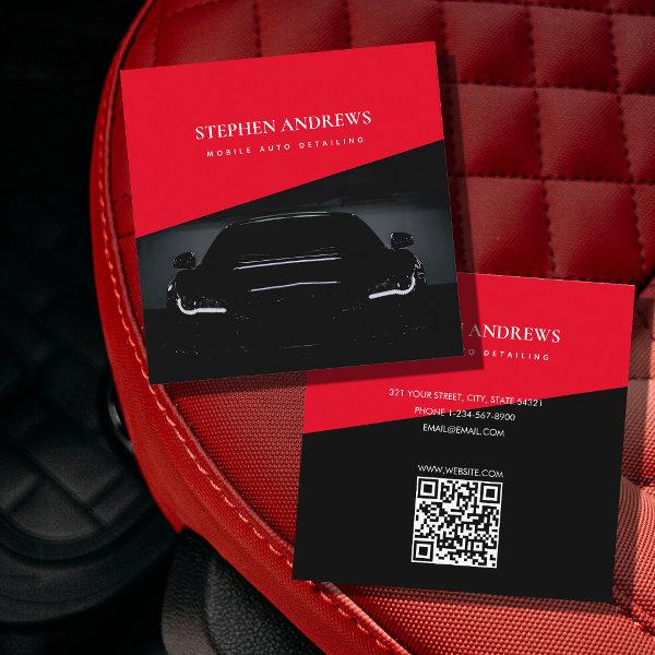 Luxury Auto Detailing Car Cleaning Repair Red Square