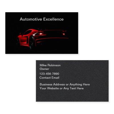 Luxury Automotive Thick Black Core