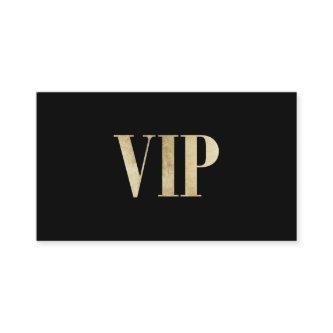 Luxury black and gold VIP card club member