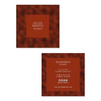 Luxury dark red monochromatic background square