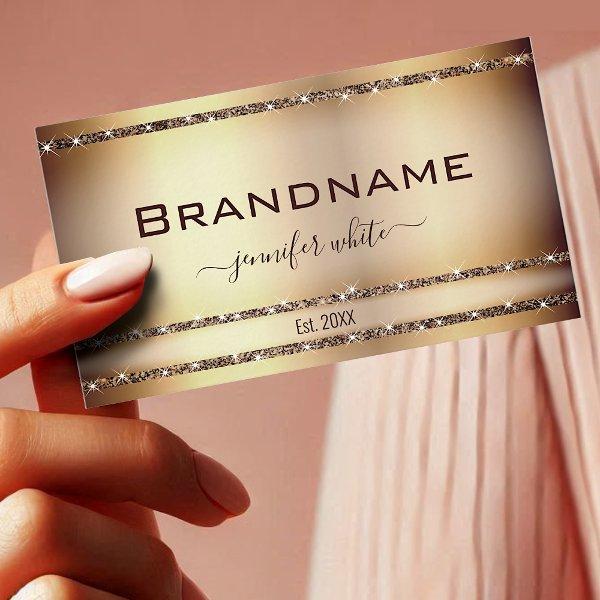 Luxury Elegant Gold Effect Glitter Sparkly Stars