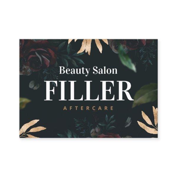 Luxury Filler Aftercare Instructions Card