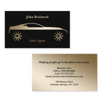 Luxury Gold and Black Auto