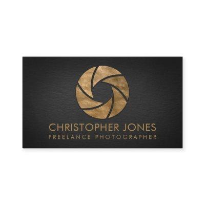 Luxury Gold Camera Shutter Photographer