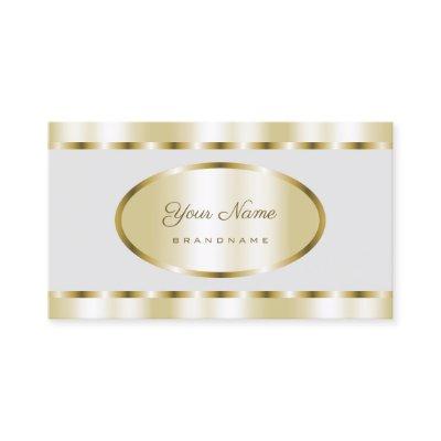 Luxury Gold Effect and Light Gray Professional