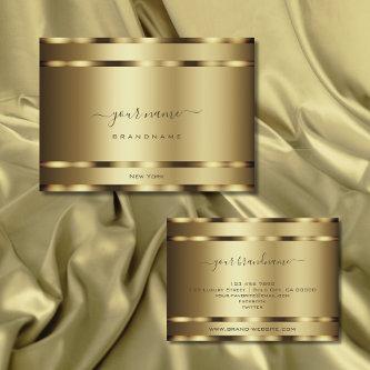 Luxury Gold Effect Professional and Glamorous