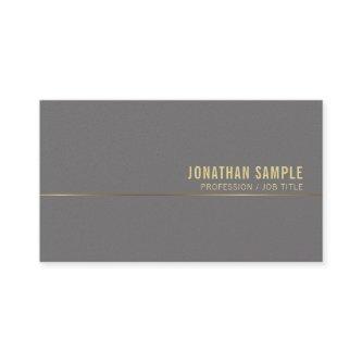 Luxury Gold Elegant Design Minimalist Modern Plain