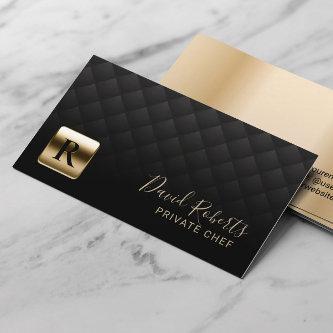 Luxury Gold Emblem Professional Party Private Chef