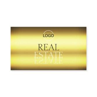Luxury Gold Modern Mirror Font Stylish with Logo