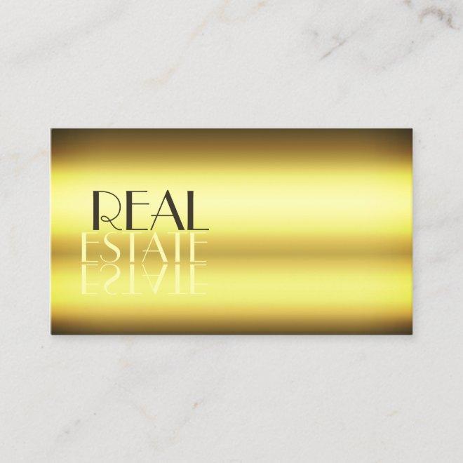 Luxury Gold Stylish Mirror Letters Professional
