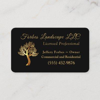 Luxury Gold Tree Landscaping Yard Tree Service