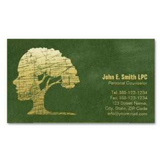 Luxury Green Psychologist Personal Counselor Magnetic