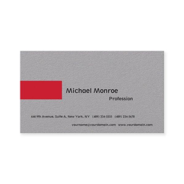 Luxury Grey Minimalist Modern Professional