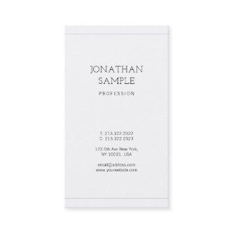 Luxury Modern Clean Design Elegant Plain Trendy