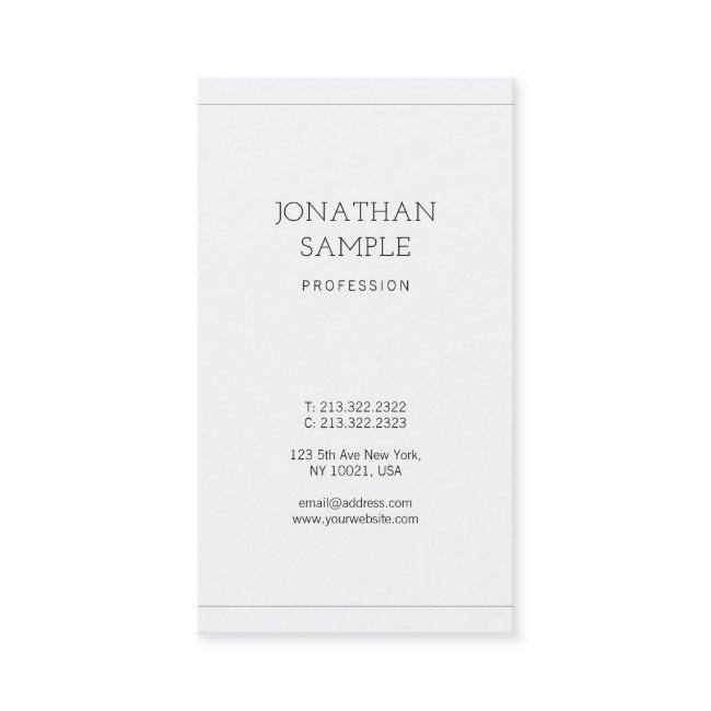 Luxury Modern Clean Design Elegant Plain Trendy
