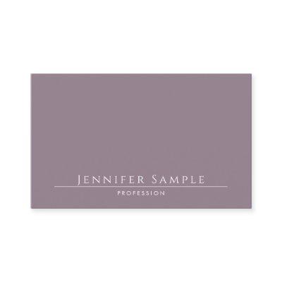 Luxury Modern Elegant Salon Simple Plain Trendy