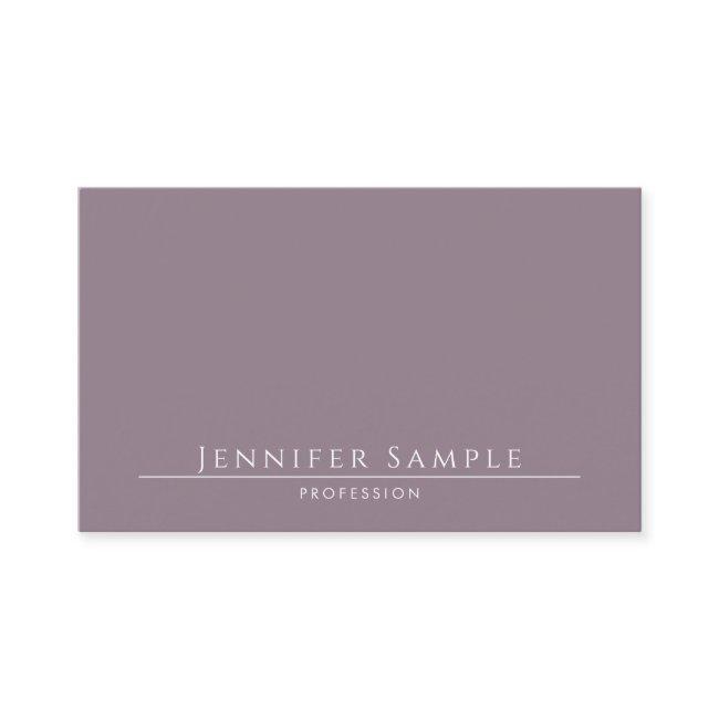 Luxury Modern Elegant Salon Simple Plain Trendy