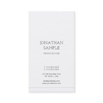 Luxury Modern Minimalist Design Elegant Plain