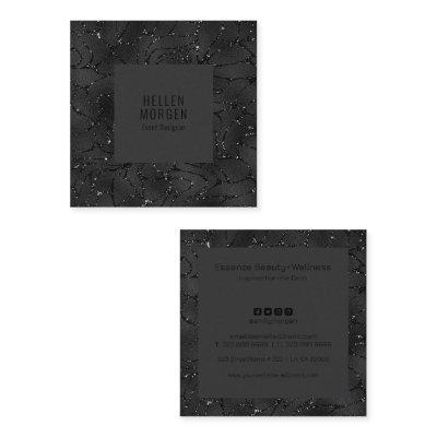 Luxury Monochromatic Sparkling Background Square