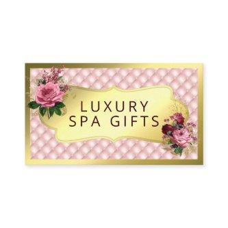 Luxury Pink Gold Spa Bath Soak Soap Body Butter