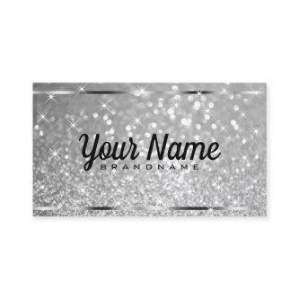 Luxury Platinum Glitter Luminous Stars Elegant