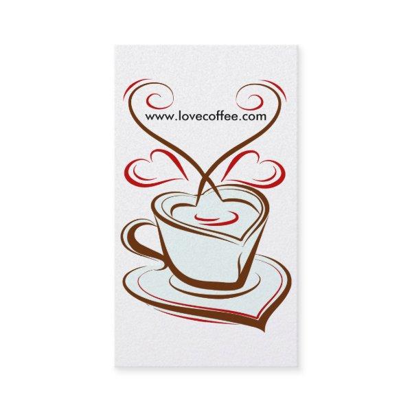 Luxury Platinum Love Coffee Cafe
