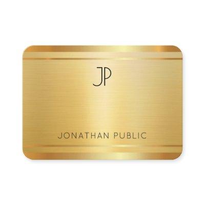 Luxury Premium Silk Finish Faux Gold Professional
