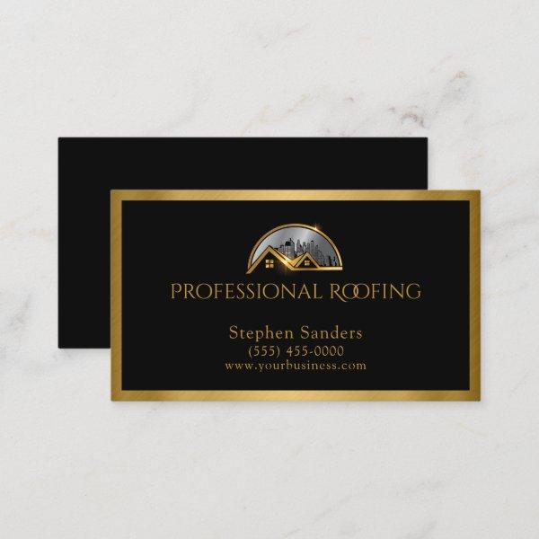 Luxury Roofing Gold Black Construction