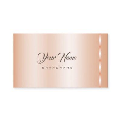 Luxury Rose Gold Effect Template Professional